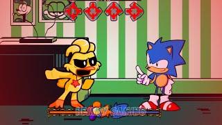 FNF The Great Punishment but Smiling Critters vs Sonic Alive Frontiers Sings It | Gorefield V2