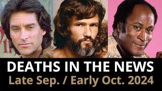 Who Died: Late September / Early October 2024 | News