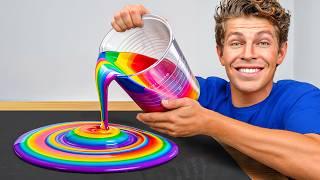 Extreme Rainbow Art Challenge!