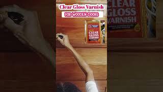 Varnish for Wood