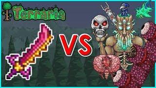 Terraria - Star Wrath vs All Bosses