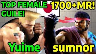 ↙ STREET FIGHTER 6  yuime (GUILE ガイル) VS. sumnor (RYU リュウ) MASTER RANKS ↘