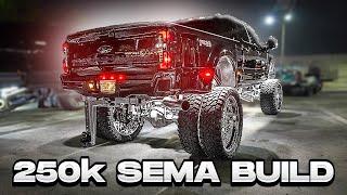 My Ford F350 Dually Sema Build Is Officially Done ! | Braap Vlogs