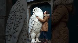 Giant pet owl discovered in Norway #owl #norway #animal