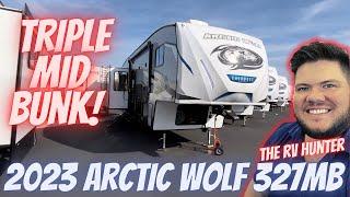 2023 Arctic Wolf 327MB | Triple Mid Bunk Floorplan???