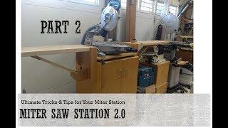 Part 2 Miter Saw Station -Retracting Casters