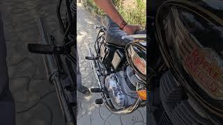 New Bullet 350 Standard Exhaust Change | After Market Modification Exhaust change  Sound with C-bend