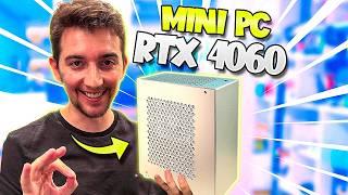 MONTEI o PC GAMER MINI ITX mais FORTE com a RTX 4060! (passo a passo)