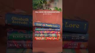 Fall Book Recommendations for Black Women | #shorts