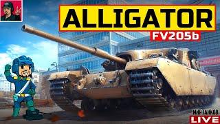  FV205b Alligator - ОБКАТЫВАЕМ "ХАЛЯВНУЮ" ПТ-САУ  Мир Танков