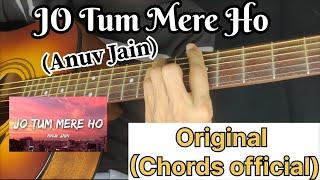 Anuv Jain - JO TUM MERE HO (Official Video) | Guitar Lessons | Easy Chords | Original Guitar Chords