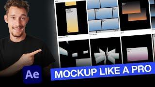 UPDATED: Advanced Mockup Tutorial for Pro Designers | After Effects & ena supply