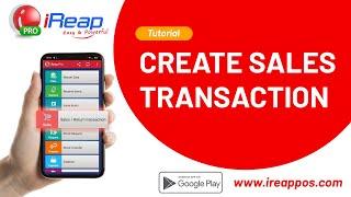 How to Create Sales Transactions in iREAP POS Application