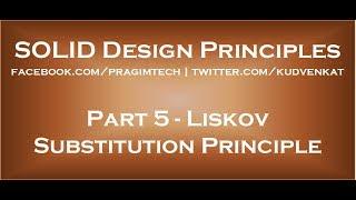 Liskov Substitution Principle