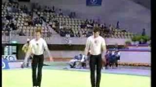 Sports Acrobatics Mens Pair balance URS 1991