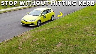 How to Stop a Car Next To a Curb (Kerb) - Without Hitting or Stopping Far