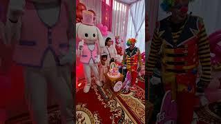 badut cinamonroll lucu pake topi #badut #badutlucu
