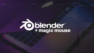 Blender for MacOS Users - No 3-Buttons Mouse Viewport Navigation