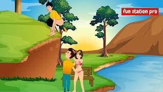 আদরে আদরে ভালোবাসা - Best Animation Video ।। Funny Cartoon Video