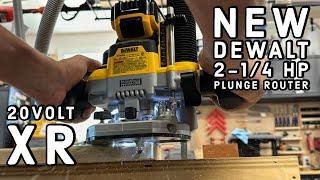 DEWALT 20v XR 2-1/4 HP Plunge Router DCW260B