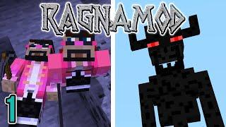 Minecraft Ragnamod Ep. 1 - Terrifying Endermen