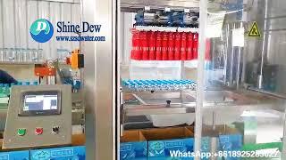 Auto water packaging line for drinking water