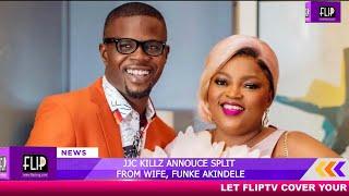 SAD! JJC SKILLZ ANNOUNCES SPLIT FROM WIFE, FUNKE AKINDELE