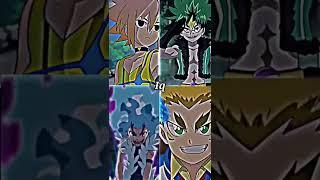 Beyblade burst (Lui and Drum vs Free and Silas) edit #shorts #beyblade