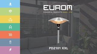 Eurom PD2101 XXL - elektrische terrasverwarming - NL