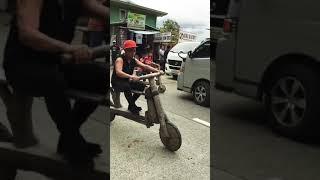 Motorbiking in Banaue