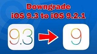 How to Downgrade iOS 9.3.3 to iOS 9.3.2 on iPhone, iPod touch & iPad