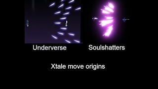 Underverse Cross/XChara move origins (Roblox - Soulshatters)