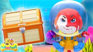 Treasure Hunt Funny Cartoon VIdeos For Children with Woofees