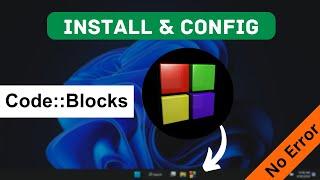 How to Install Code blocks on windows 10/11 - Without Error | Eclipse Alternative