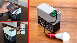 How To Make Powerful Rechargeable Inverter At Easy