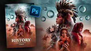 Fantasy Movie Poster Manipulation | Photoshop | Speed Art