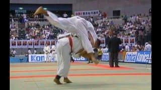 Toshihiko Koga had divine (Ippon) Seoi Nage