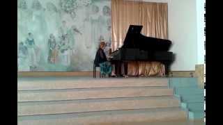 #IStepanovaBorovskaya  plays Waltz "Tender dream" by I.Stepanova-Borovskaya