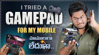 I Tried a Controller For My Smartphone || Evofox Go Gamepad For Android/iOS || In Telugu