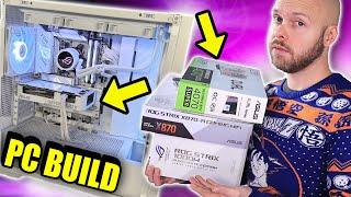 Building An All White Gaming PC - RTX 4070 Super, Ryzen 7 7700X