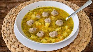 Easy Meatball Soup Recipe | Hearty & Comforting One-Pot Meal