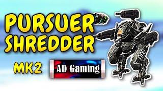 PURSUER SHREDDER Shredding All The Enemies - War Robots MK2 Gameplay WR