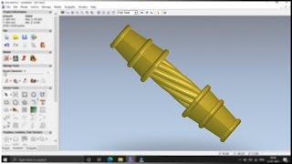 Modern Leg Design Making In ArtCAM | Artcam Malayalam Tutorial