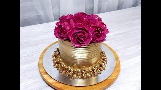 ЗОЛОТОЙ ТОРТ для САМЫХ ДОРОГИХ от SWEET BEAUTY СЛАДКАЯ КРАСОТА , Gold Cake Decoration