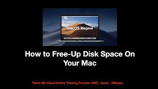 how to make free space in macbook | macOS Disk Utility