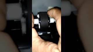 How to replace pickup roller/Paper jam in HP cp2025 printer