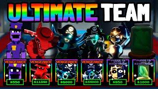 The BEST POSSIBLE TEAM Vs NEW ENDLESS 6 (Five Nights TD)