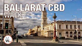 Ballarat CBD Walk‍️【4k】Regional Victoria