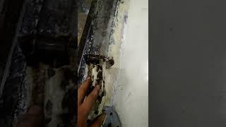 Восстановление петли iveco/   hinge repair