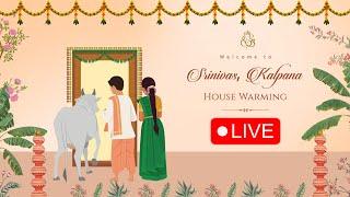 Srinivas & Kalpana House Warming LIVE | Forever Studios | Ybrant Media